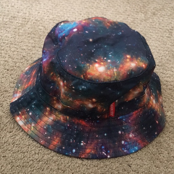 galaxy bucket hat